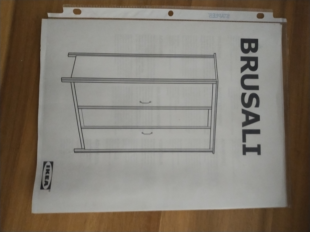 IKEA Brusali Wardrobe - Dark Brown - photo 2