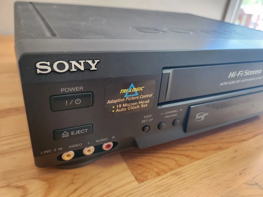 Sony Hi-Fi Stereo VCR *Tested Works* image indicator(2)