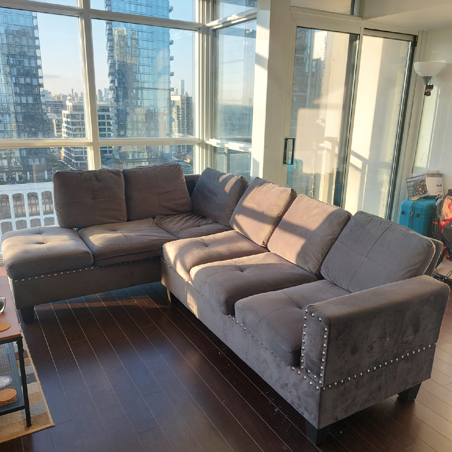Sectional Sofa - Grey