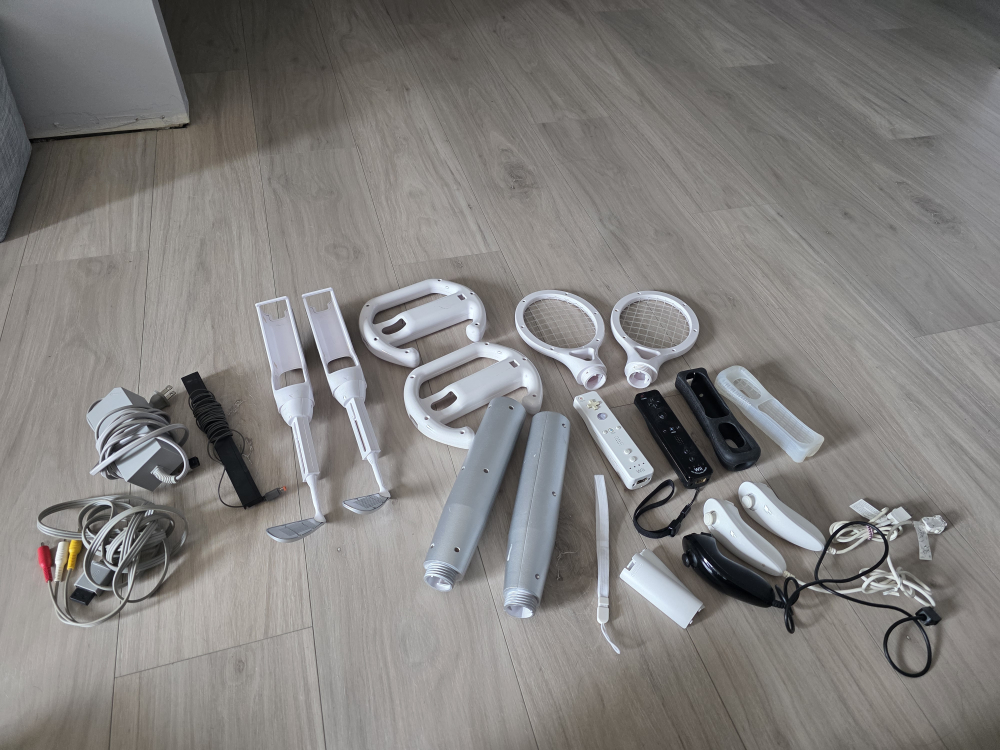 Nintendo Wii Console with Games and Accessories