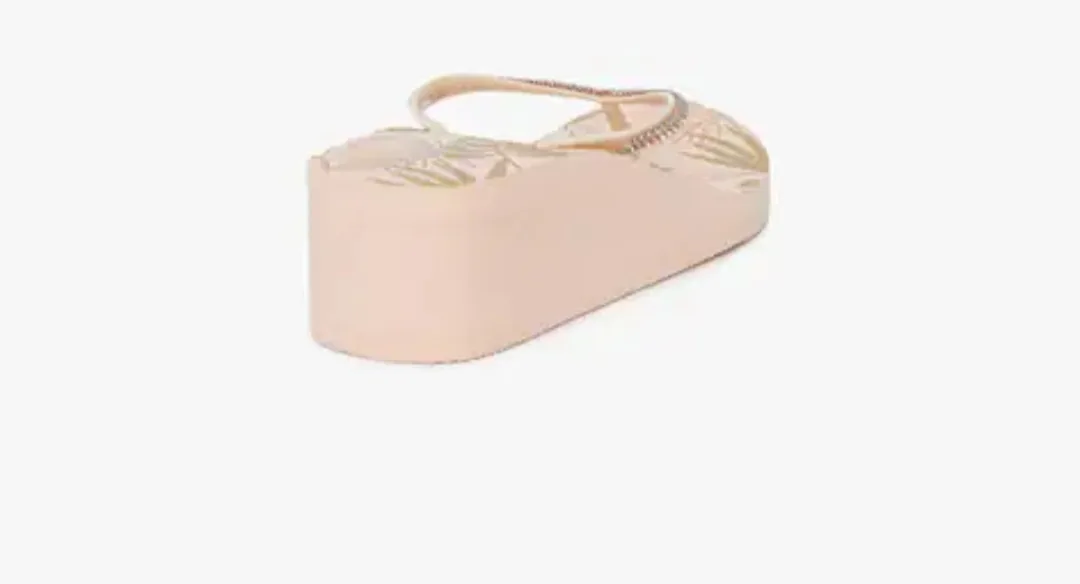 New Pink Wedge Flip Flops image indicator(5)
