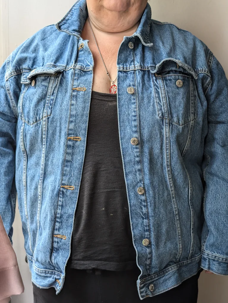 Old Navy Boyfriend Denim Jacket - Size XXL thumbnail