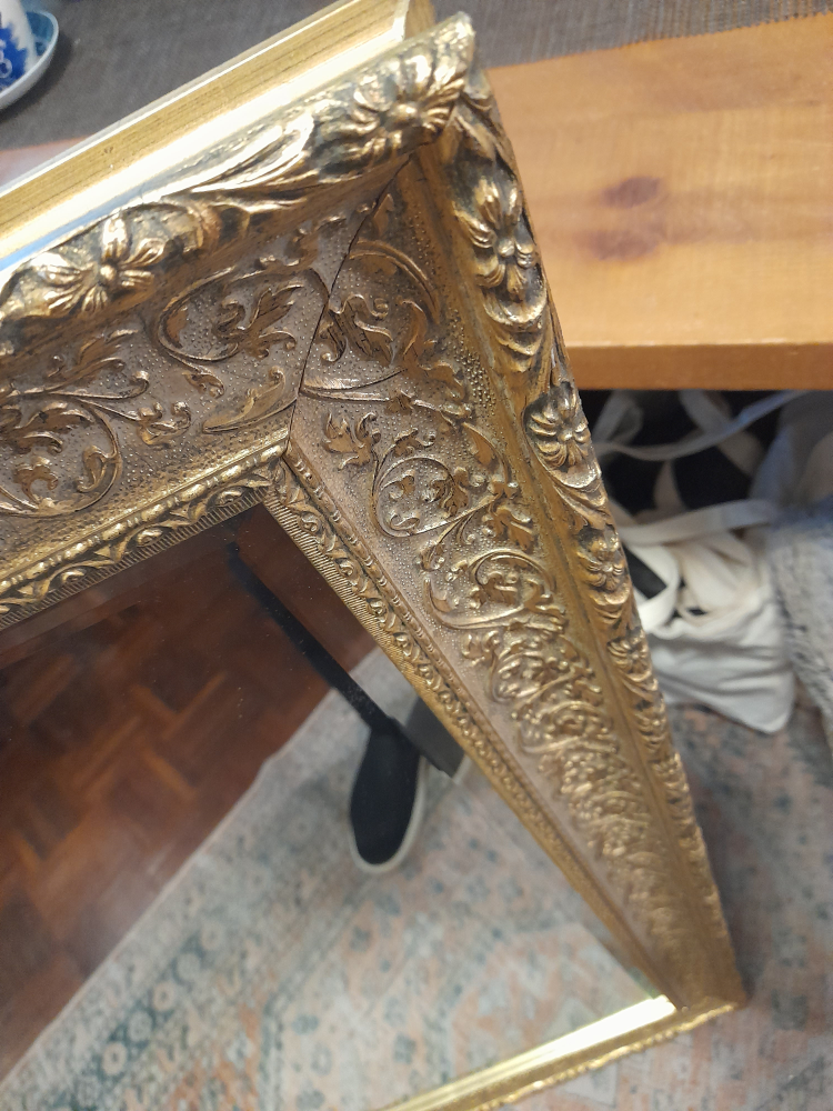 Gold Ornate Framed Mirror - photo 2
