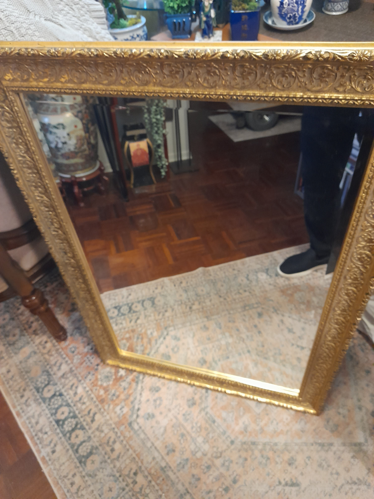 Gold Ornate Framed Mirror - photo 3