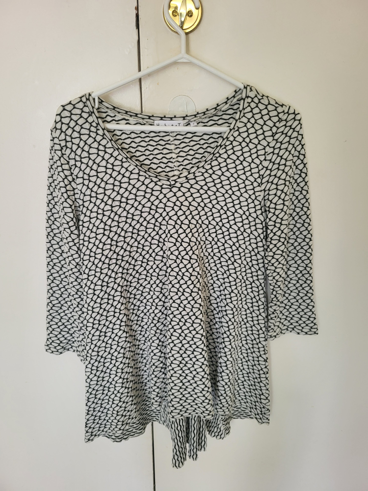 Habitat Black & White Top - Size S