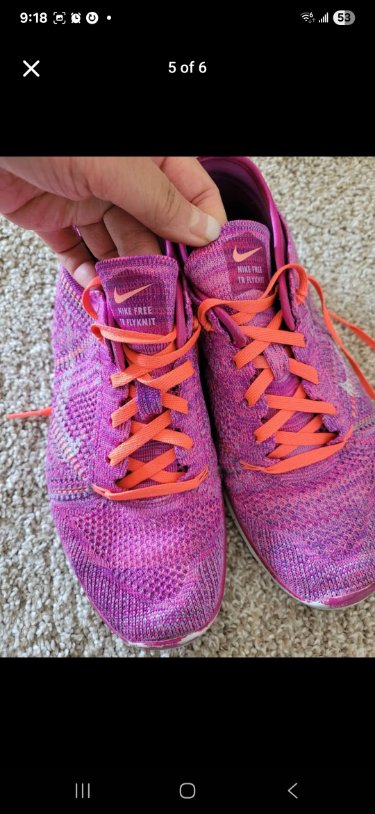 Nike Free TR Flyknit Running Shoes, Size 7.5 - photo 4