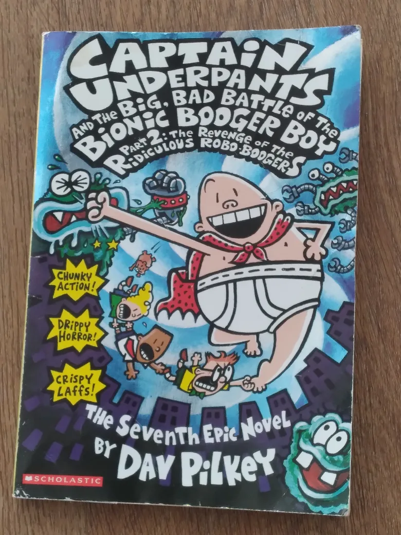 Captain Underpants & the Big, Bad Battle Book thumbnail