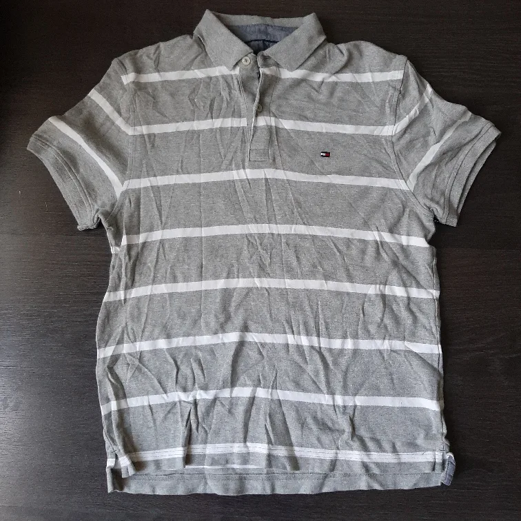Tommy Hilfiger Striped Polo Shirt - Size S thumbnail