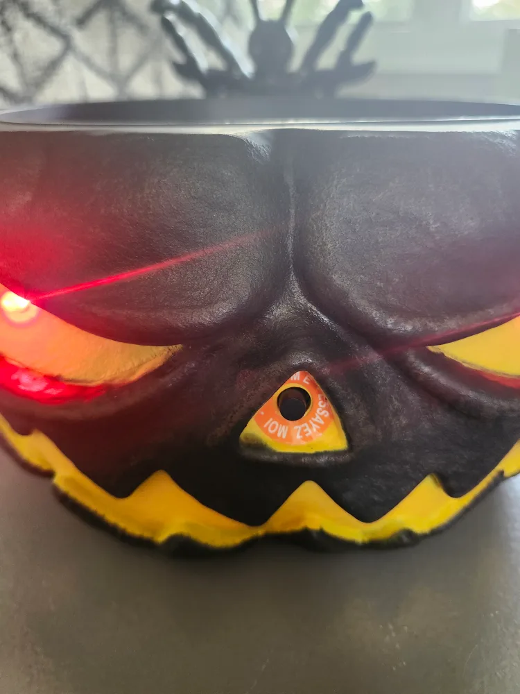 Halloween Candy Bowl with Lights & Spider image indicator(2)