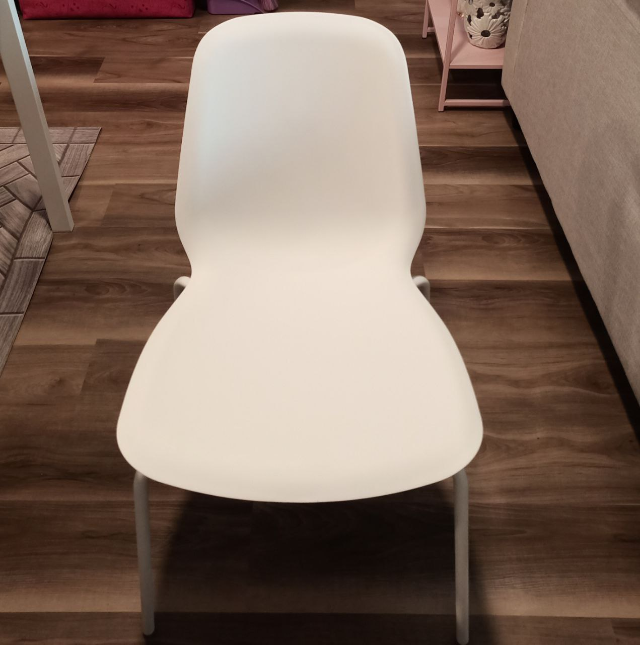 IKEA  Table & 4 White Chairs
