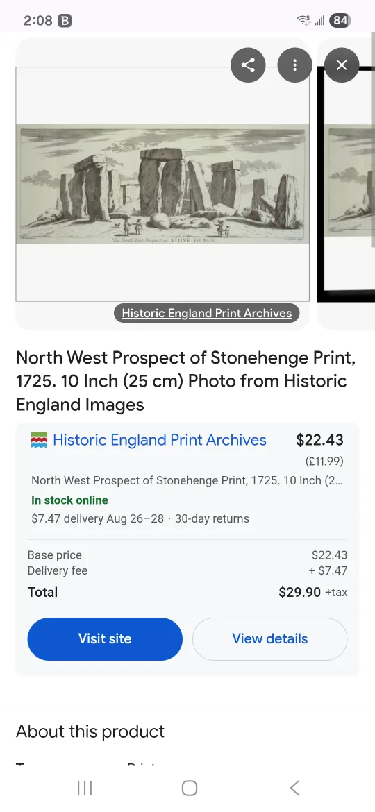 Stonehenge Framed Prints - Set of 5 image indicator(8)
