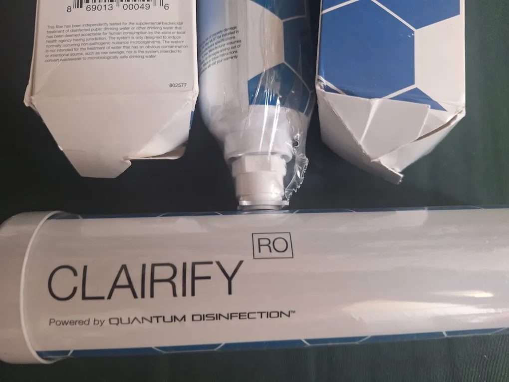 2 Clarify-RO Water Filter Reverse Osmosis New Sealed image indicator(4)