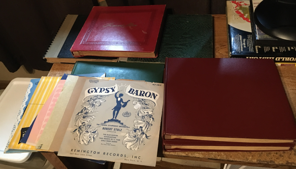Vintage 78 RPM Record Albums Indexes 6 albums & 68 10"records