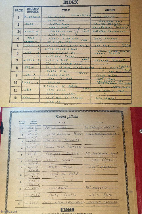 Vintage 78 RPM Record Albums Indexes 6 albums & 68 10"records - photo 2