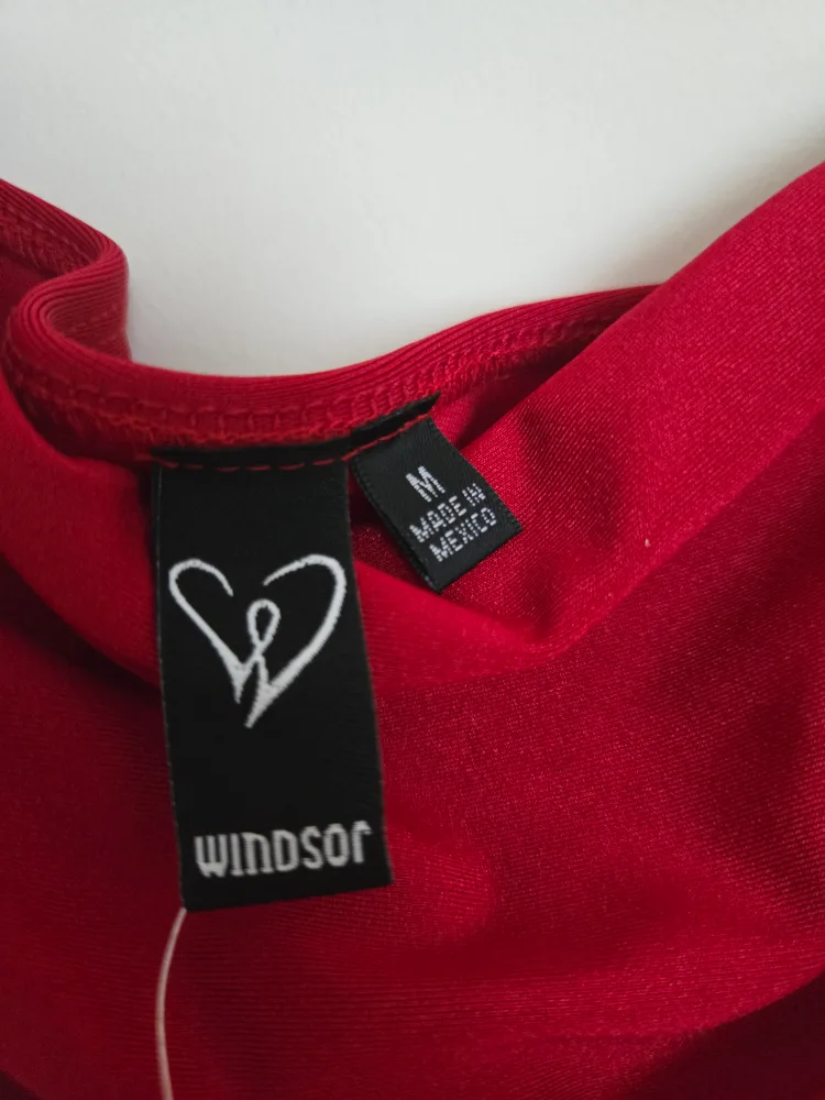 Windsor Red Strapless Dress - Size M image indicator(3)