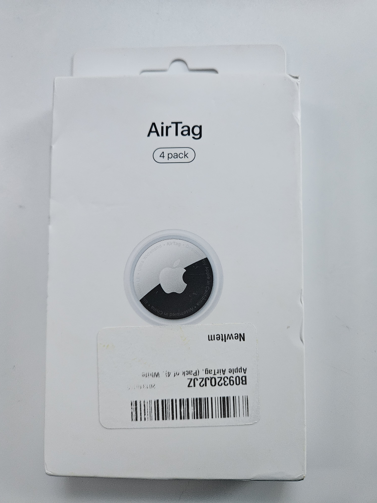 New Apple AirTag 4 Pack - Never Opened!