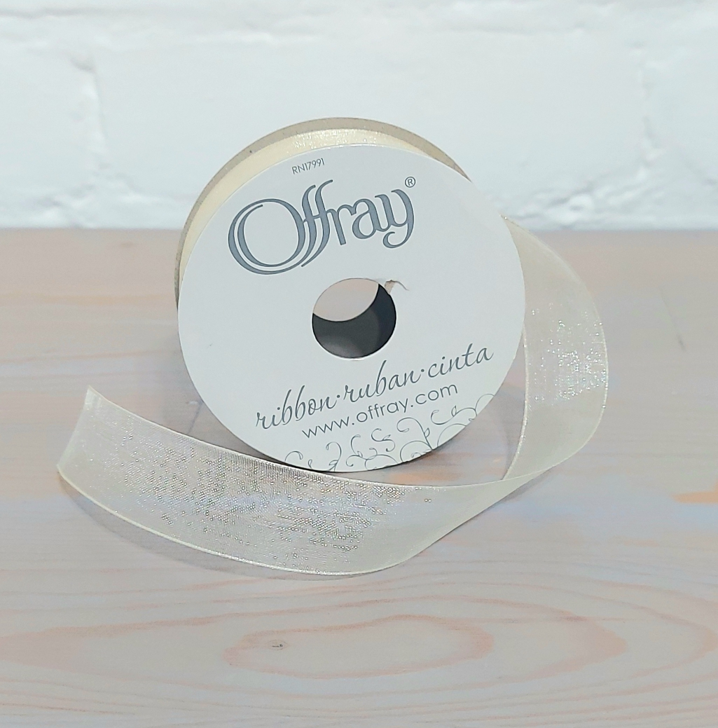 trade or $1! 🛍 champagne chiffon ribbon spool