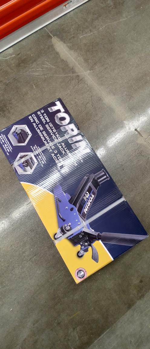 Torin 3 Ton Aluminum Steel Jack - BRAND NEW SEALED BOX