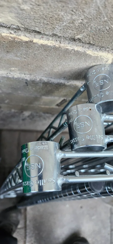 Hevy duty Seville Classics NSF Chrome Shelving. 14"× 36"- 33"H image indicator(3)