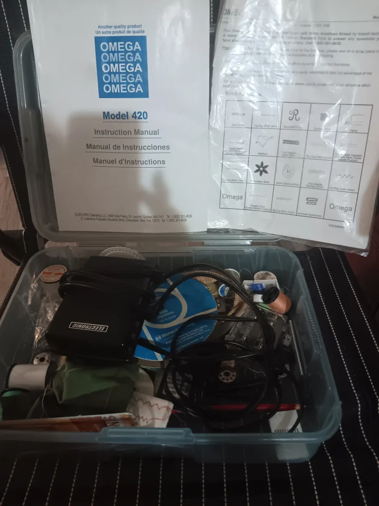 Omega Model 420 Sewing Machine image indicator(2)