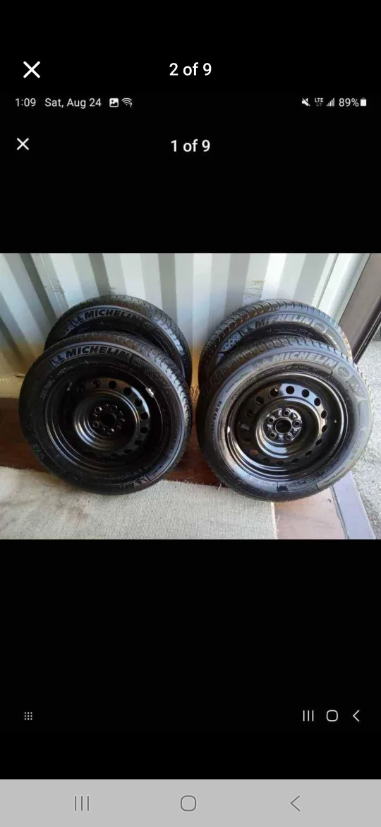 NEW Michelin 195/65R15 Tires - Set of 4 image indicator(2)