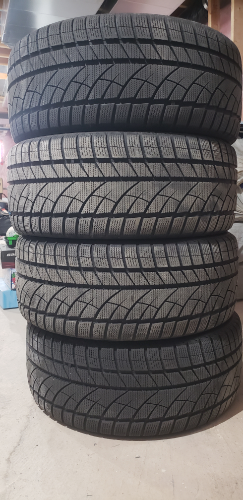 Evergreen EW66 Winter Tires with Replika Rims (Set of 4)