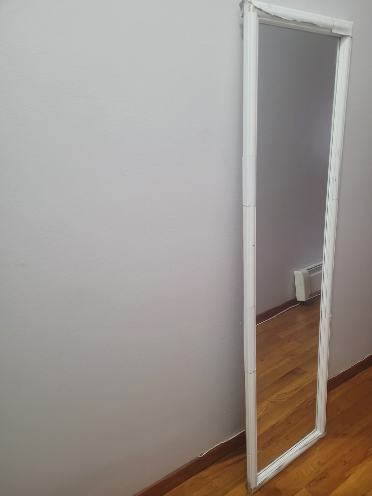 Full Length Mirror - White Frame