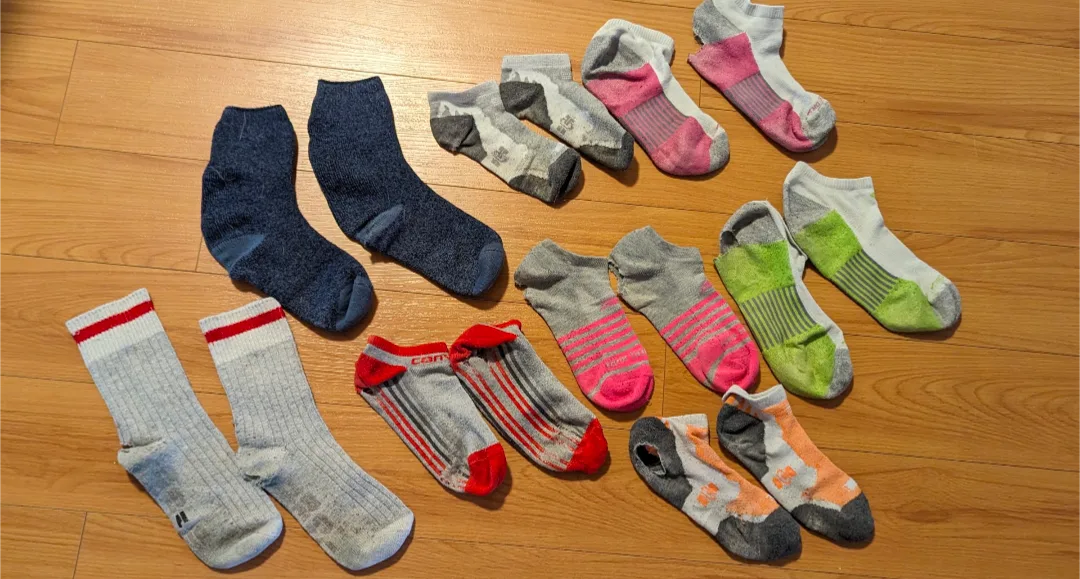 Assorted Socks - Various Brands & Sizes thumbnail