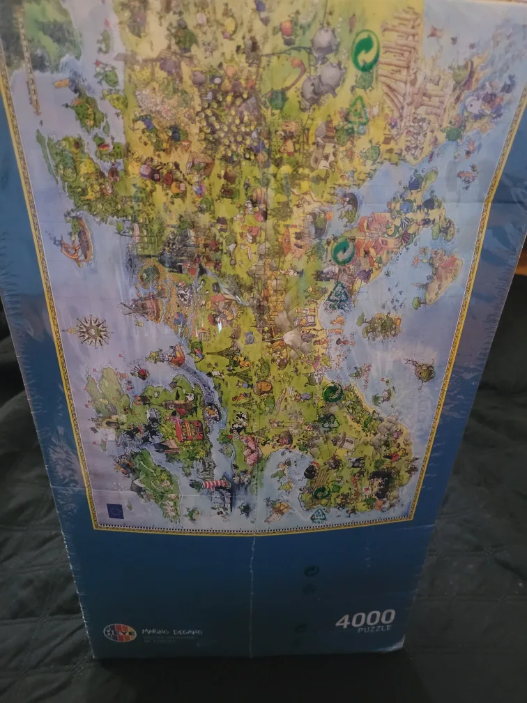 Heye Marino Degano Dragons of Europe 4000pc Puzzle image indicator(3)