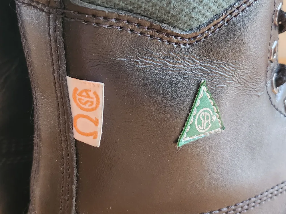 Work Master Black Leather Work Boots - Size 10 image indicator(2)