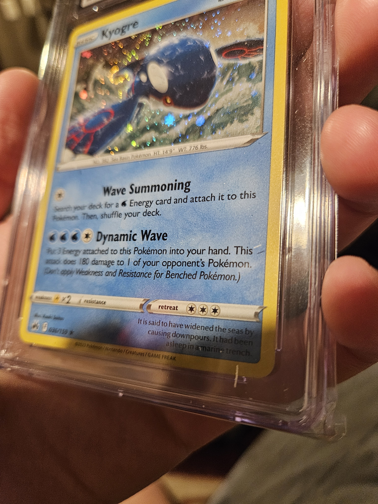 CGC Graded Pokemon Cards: Kyogre & Rayquaza - photo 5