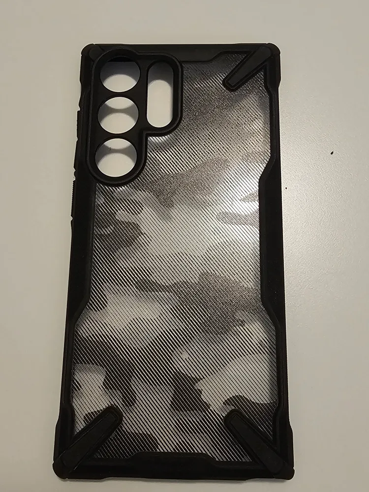 Ringke Fusion-X Camo Black Samsung S23 Ultra Case thumbnail