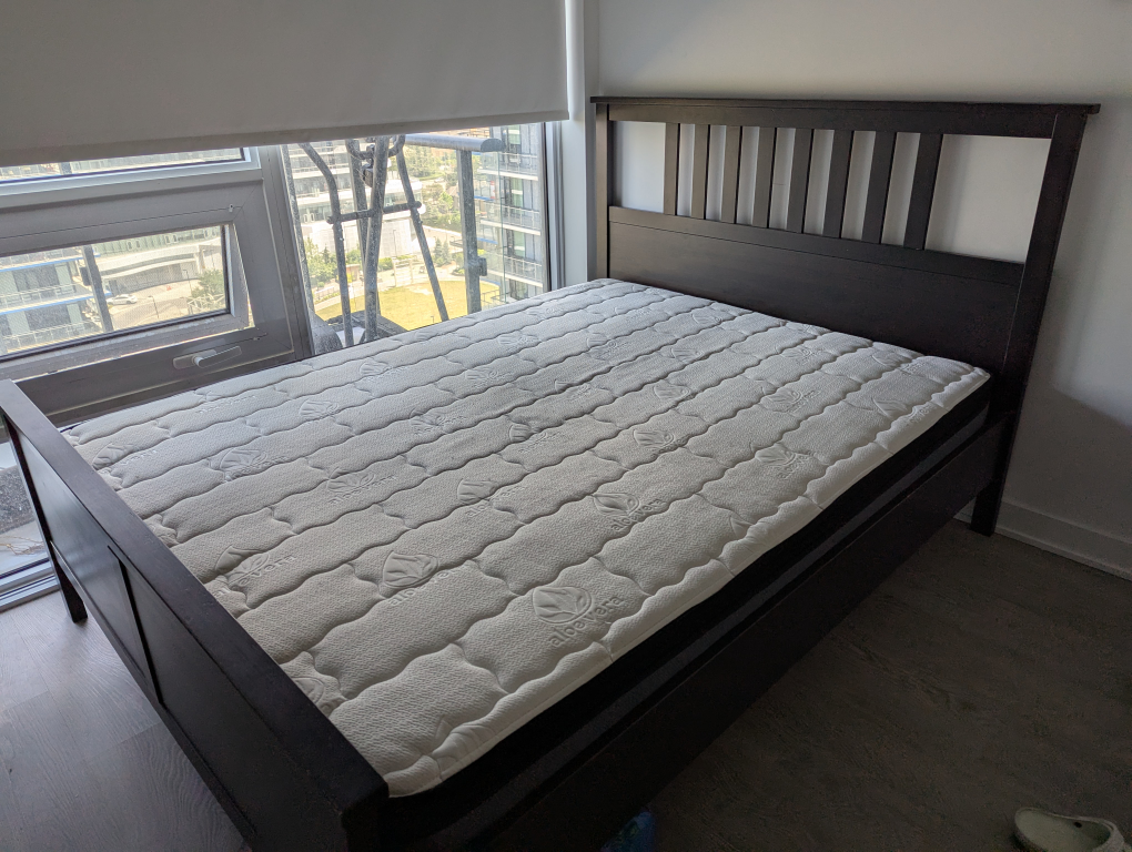 IKEA Hemnes Quees Size Bed Frame - Dark Brown - photo 4
