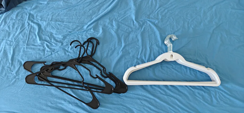 Clothes Hangers - Black & White thumbnail