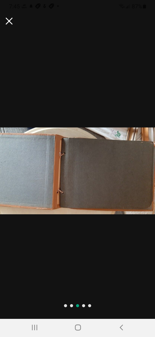 Vintage Photo Album with Buck Design - photo 3
