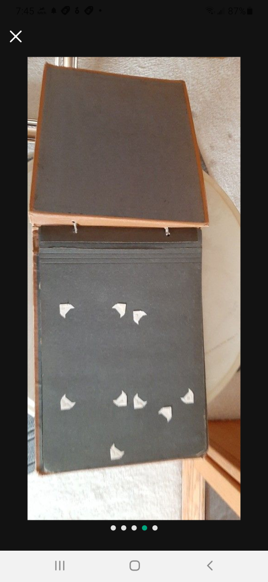 Vintage Photo Album with Buck Design - photo 4