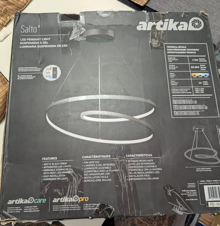 Artika Salto LED Pendant Light - Modern Design image indicator(10)
