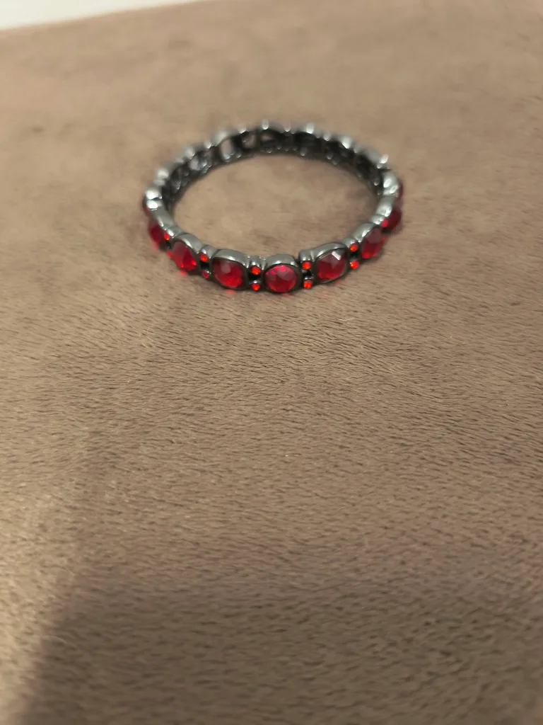 Red GemstoneBracelet thumbnail