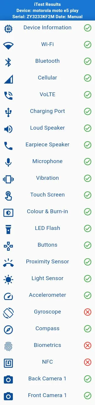 Motorola Moto E5 Play - 16 GB - Gray (Read Description) image indicator(10)