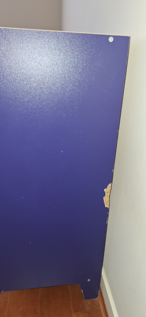 Blue 3-Drawer Dresser - photo 3