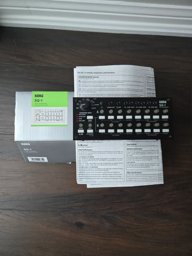 Korg SQ-1 Step Sequencer thumbnail
