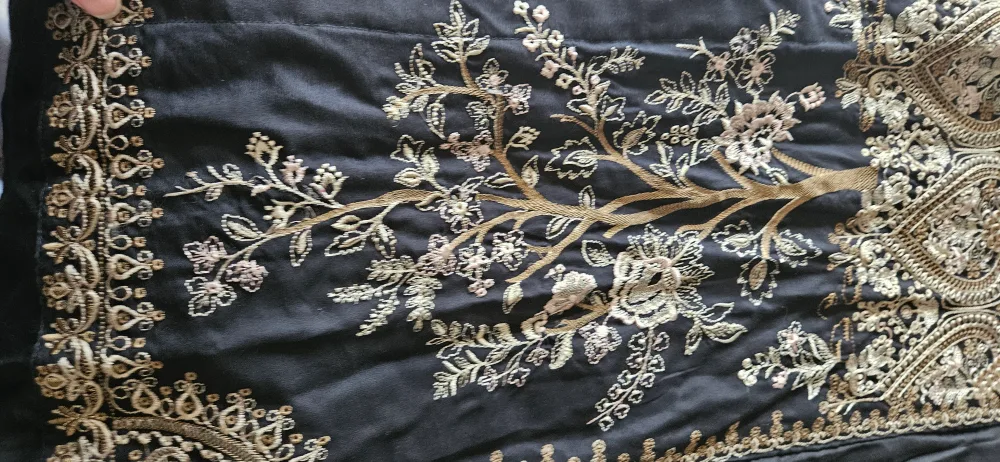 Light Green Embroidered Shalwar Kameez image indicator(8)