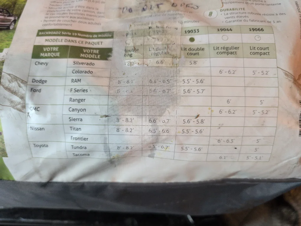 Napier Backroadz Truck Tent image indicator(2)