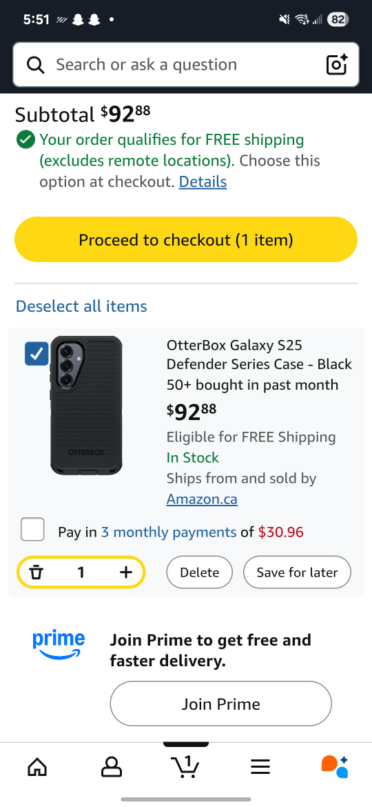 Samsung Galaxy S25 Otterbox Case - photo 3