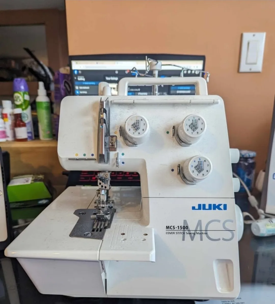 Juki MCS-1500 Cover Stitch Sewing Machine thumbnail