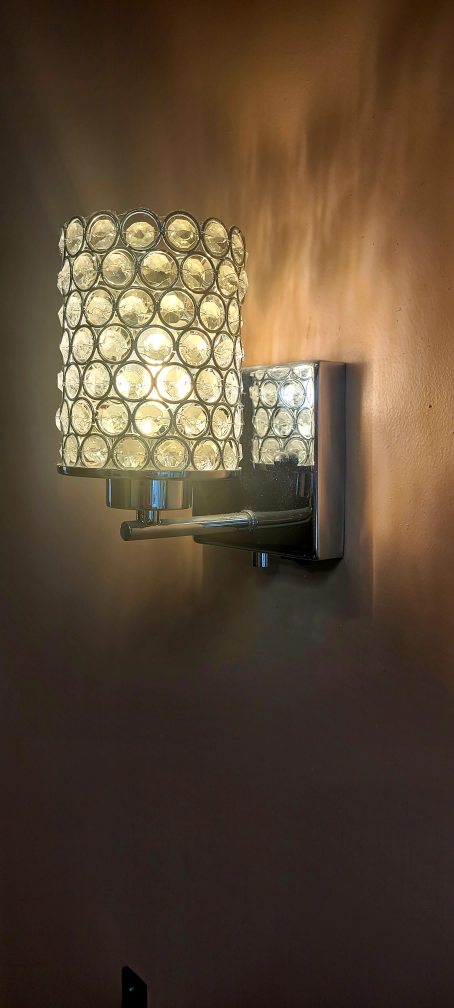 6 of Crystal Wall Sconce Lighting Fixture