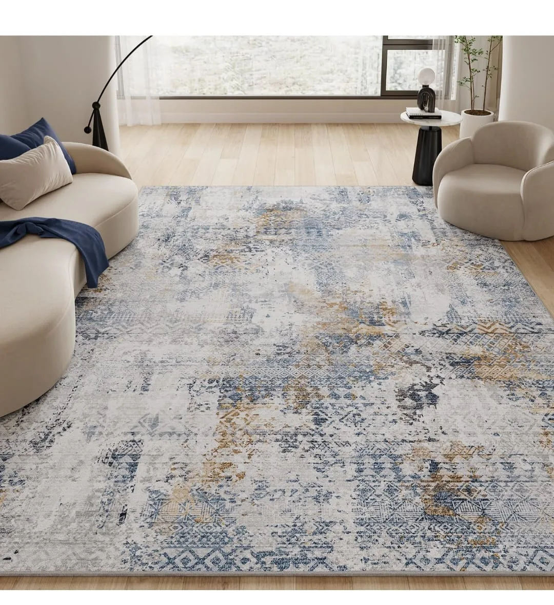 Area Rug - Stain Resistant, Easy Clean thumbnail