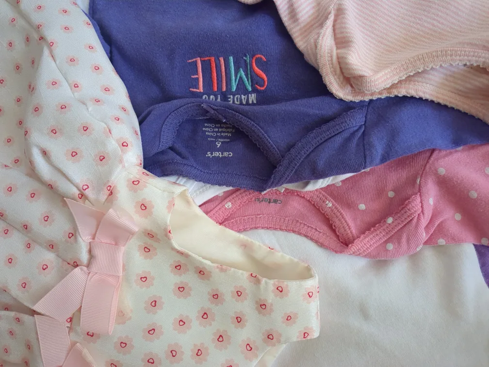 More than 60 pieces 6 months Baby Clothes Bundle image indicator(7)