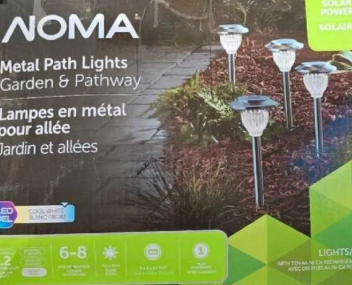 NOMA Metal Path Lights - Garden & Pathway thumbnail