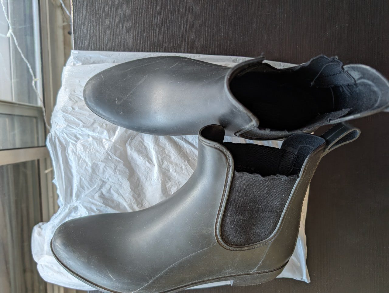 Cougar Storm Black Rain Boots Size 11 - photo 2